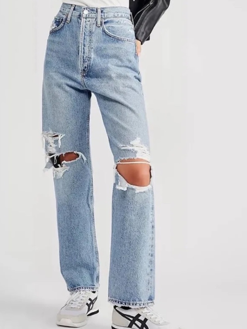 AGOLDE 90s Mid Rise Loose Fit Jeans in‎ Fallout Size 25